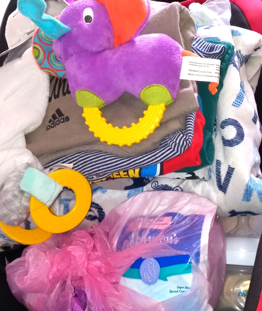 a baby boy bundle- Carseat,new toys,clothes,etc